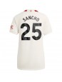 Manchester United Jadon Sancho #25 Alternativní Dres pro Dámské 2023-24 Krátký Rukáv